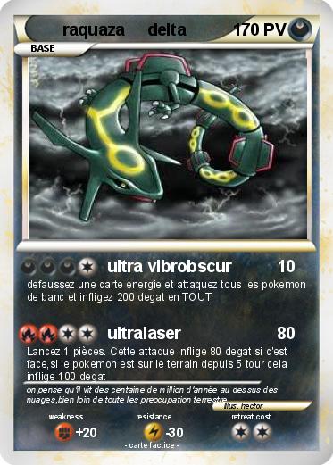 Pokemon raquaza     delta