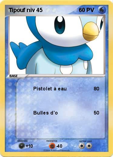 Pokemon Tipouf niv 45