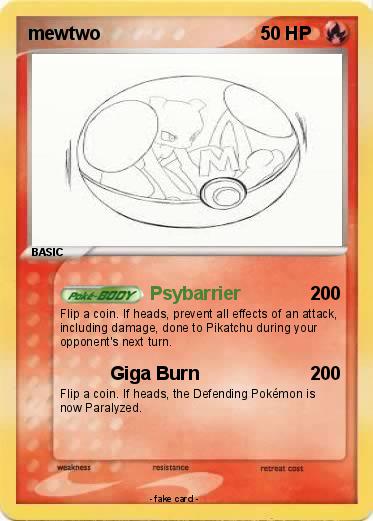 Pokemon mewtwo