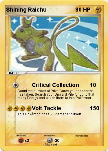 Pokemon Shining Raichu