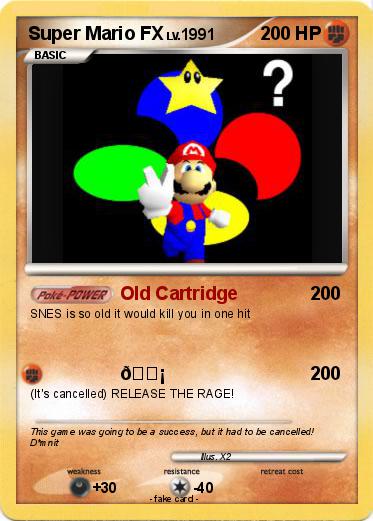 Pokemon Super Mario FX