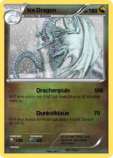 Pokemon Ice Dragon