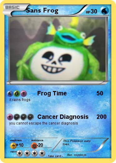 Pokemon Sans Frog