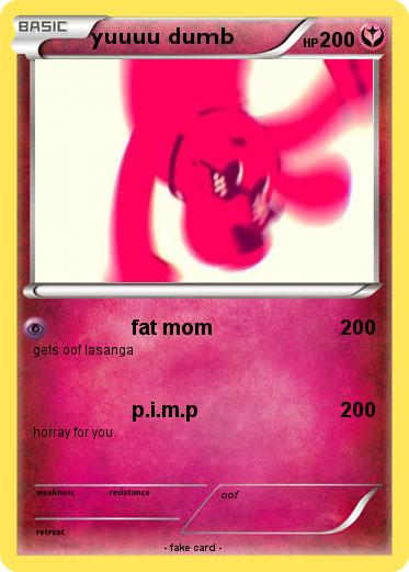 Pokemon yuuuu dumb