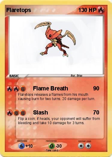 Pokemon Flaretops