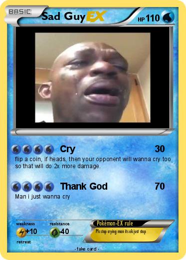 Pokemon Sad Guy