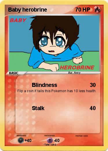 Pokemon Baby herobrine