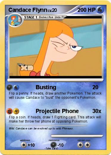 Pokémon Candace Flynn 9 9 - Busting - My Pokemon Card