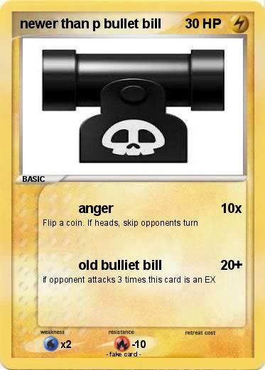 Pokemon newer than p bullet bill