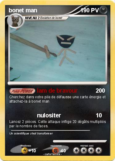 Pokemon bonet man