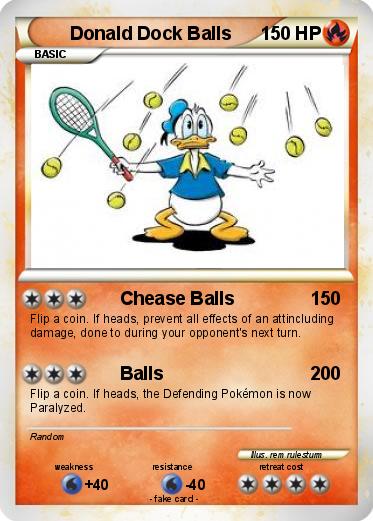 Pokemon Donald Dock Balls