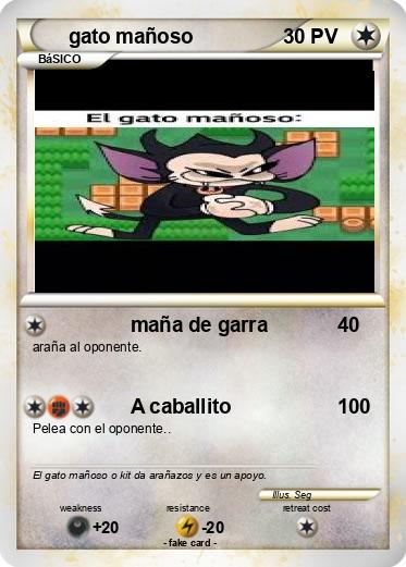 Pokemon gato mañoso