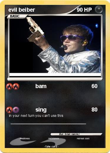Pokemon evil beiber