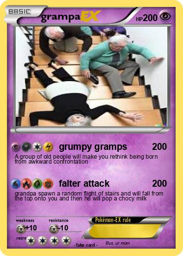 Pokemon grampa