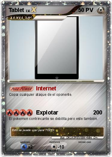 Pokemon Tablet
