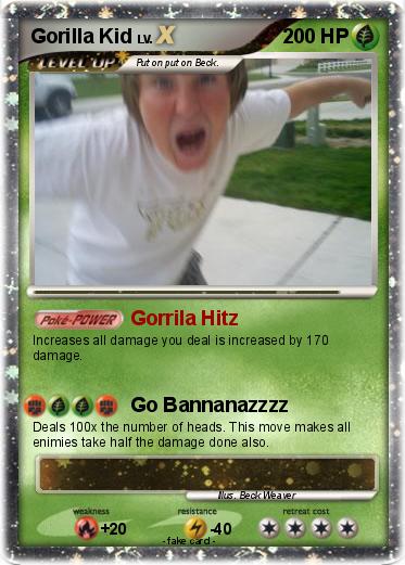 Pokemon Gorilla Kid