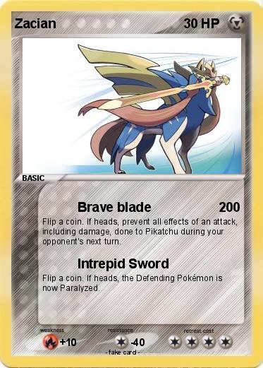 Pokemon Zacian