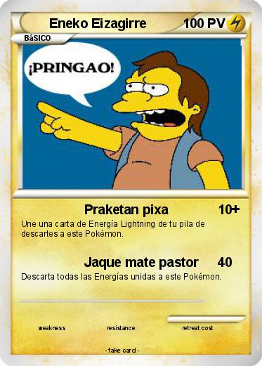 Pokemon Eneko Eizagirre