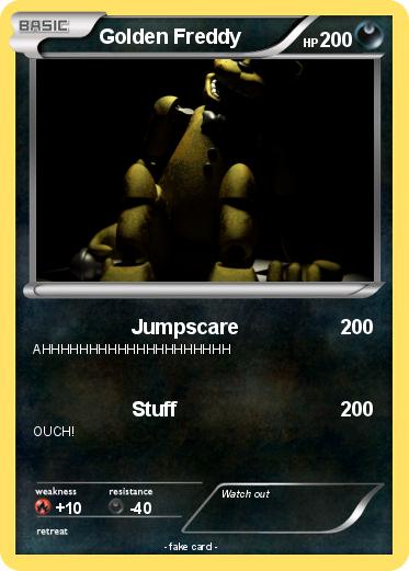 Pokemon Golden Freddy