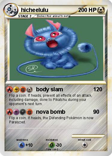 Pokemon hicheelulu