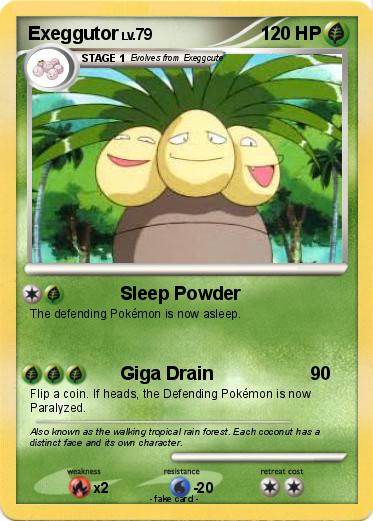 Pokemon Exeggutor