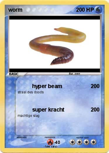 Pokemon worm