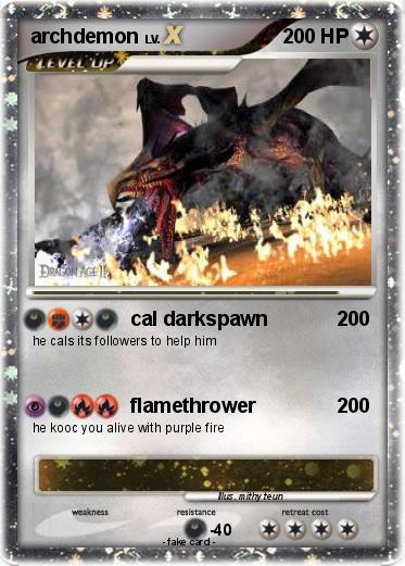 Pokemon archdemon