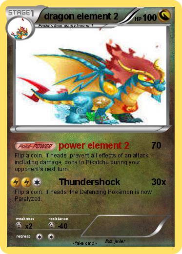 Pokemon dragon element 2