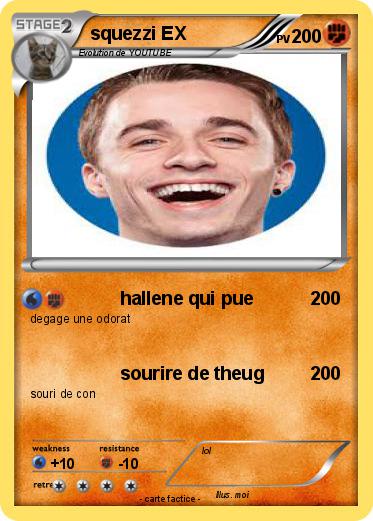 Pokemon squezzi EX