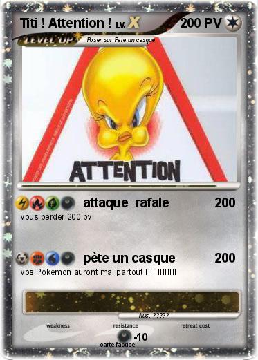 Pokemon Titi ! Attention !
