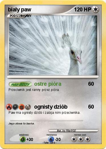 Pokemon bialy paw