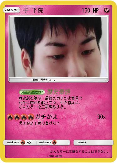 Pokemon 子 下院