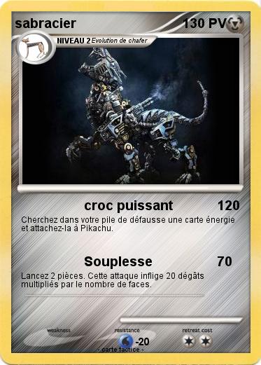 Pokemon sabracier