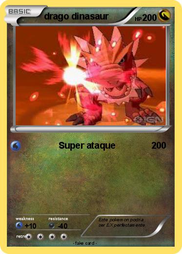 Pokemon drago dinasaur