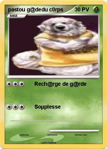 Pokemon pastou g@dedu c0rps
