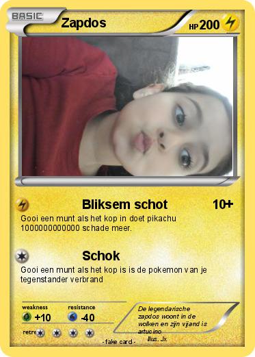 Pokemon Zapdos