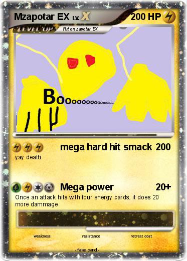 Pokemon Mzapotar EX