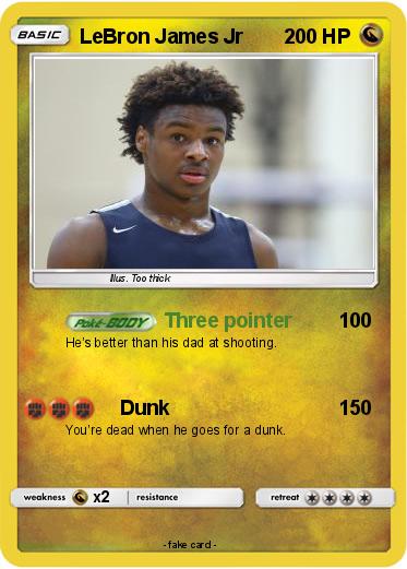 Pokemon LeBron James Jr