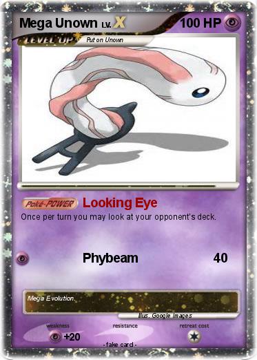 Pokemon Mega Unown
