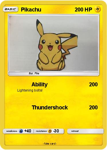 Pokemon Pikachu