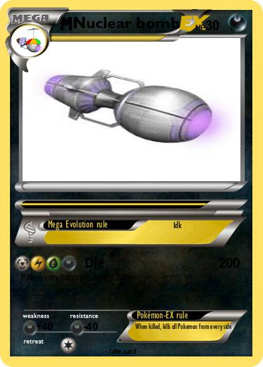 Pokemon Nuclear bomb