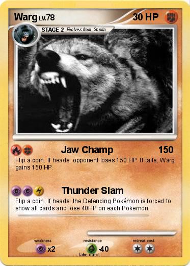 Pokemon Warg