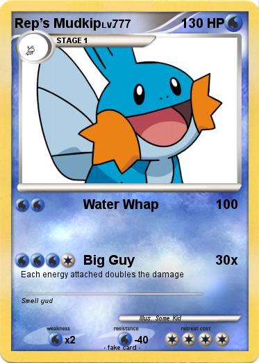 Pokemon Rep’s Mudkip
