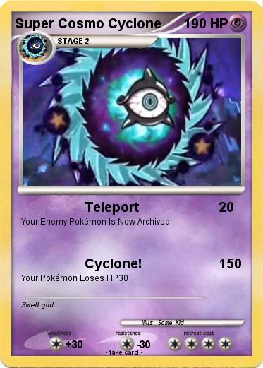 Pokemon Super Cosmo Cyclone