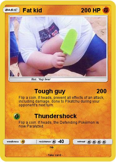 Pokemon Fat kid