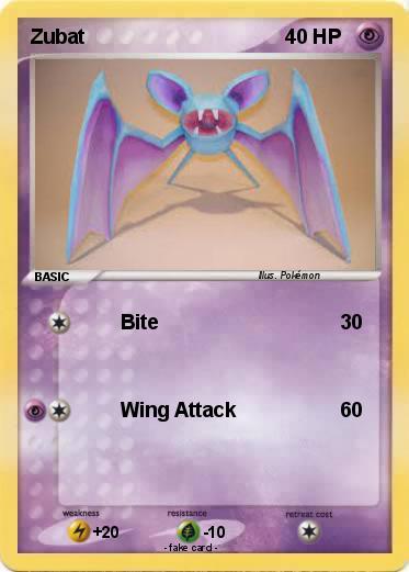 Pokemon Zubat