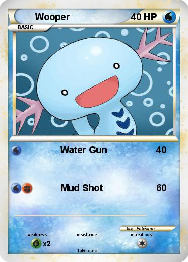 Pokemon Wooper