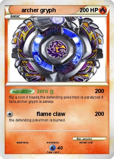 Pokemon archer gryph