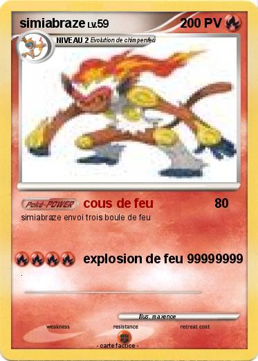 Pokemon simiabraze