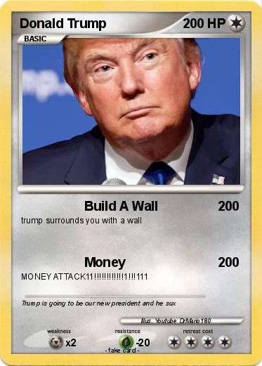 Pokemon Donald Trump